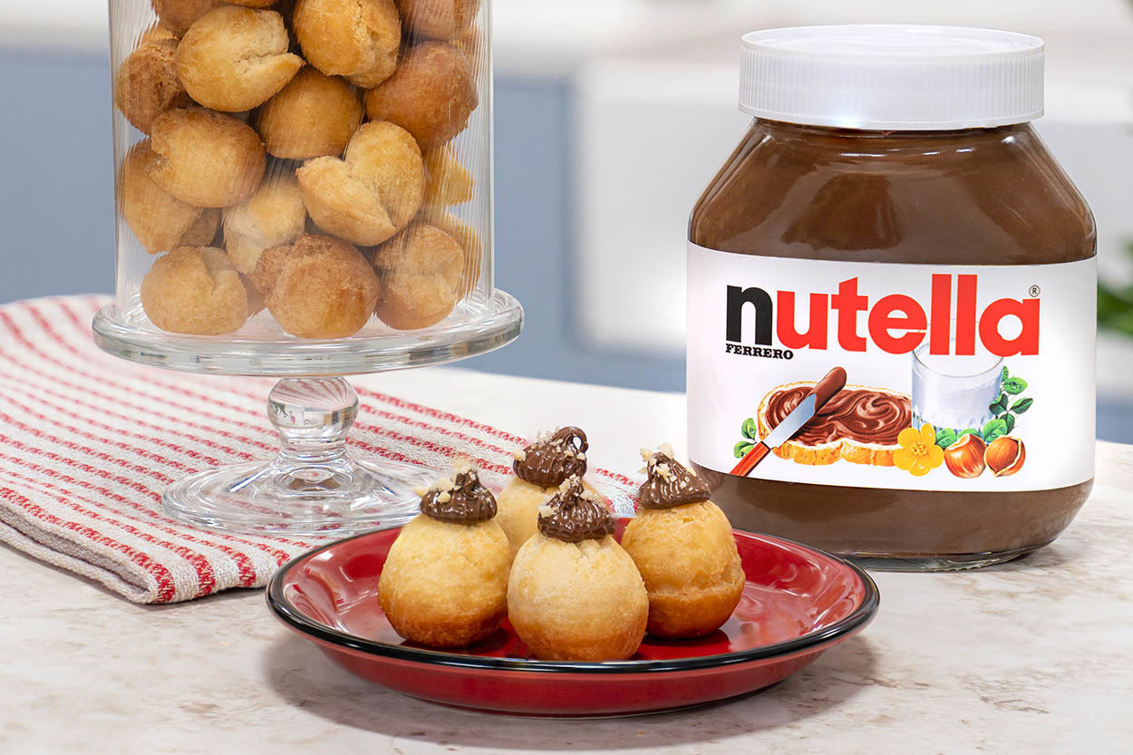 Altın Renginde: Nutella'lı Lokma Tatlısı