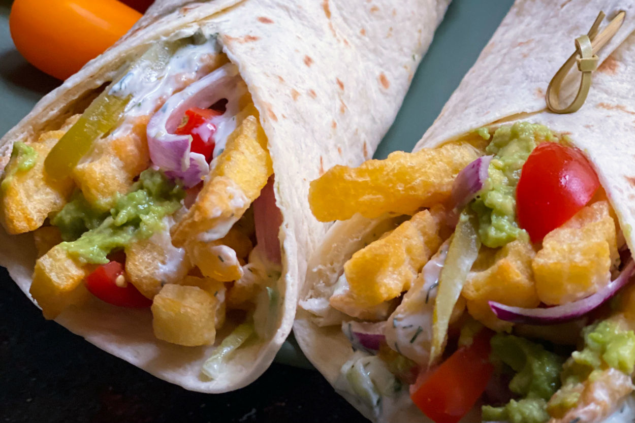 Oldukça Doyurucu: Cacıki Soslu Sebzeli Wrap
