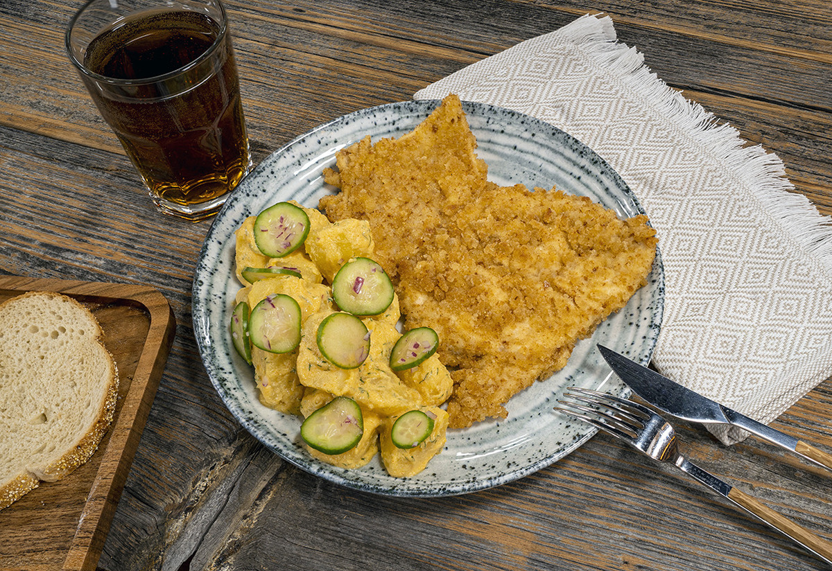 Ben Bunu Yerim: Şinitzel ve Patates Salatası Tarifi