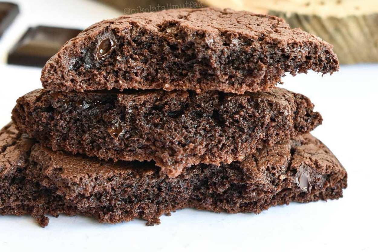 Yumuşacık Dokulu: Brownie Cookie