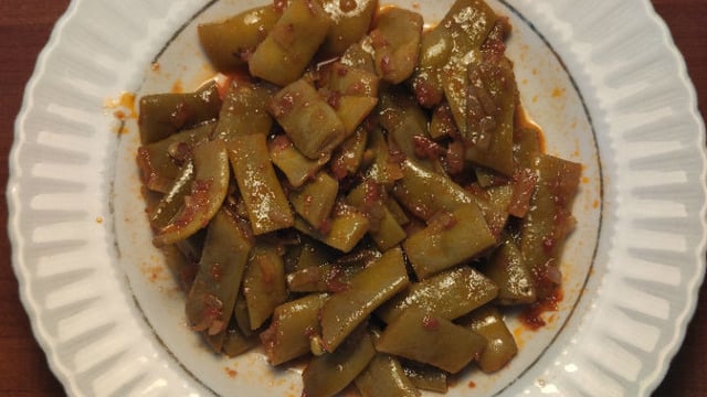 Mis Gibi: Zeytinyağlı Taze Fasulye