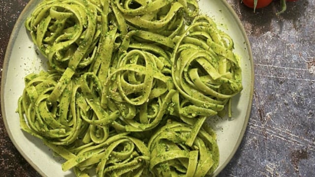 Mükemmel Bir Aroma: Ispanaklı Fettuccine