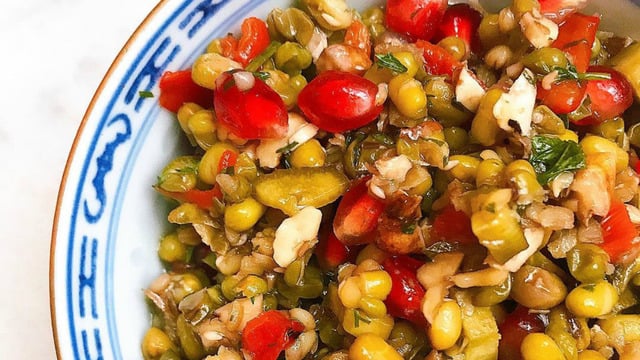 Doyurucu Salata Arayanlara: Maş Fasulyesi Salatası