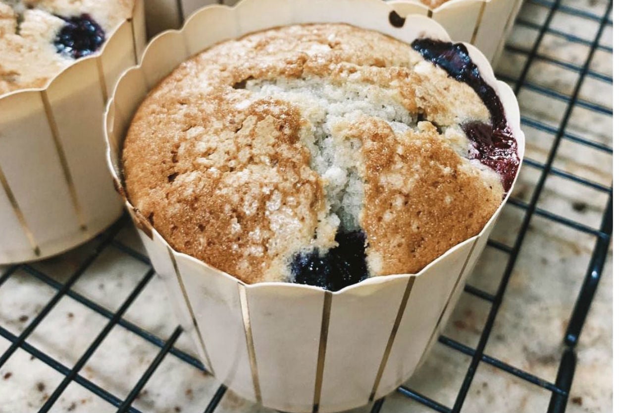 Enfes Atıştırmalık: Yaban Mersinli Muffin