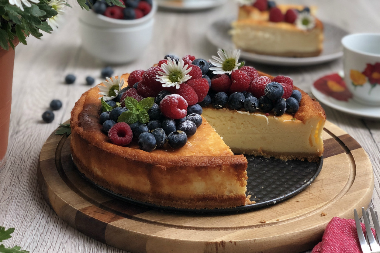 Ev Yapımı Başka Güzel: Orman Meyveli Cheesecake
