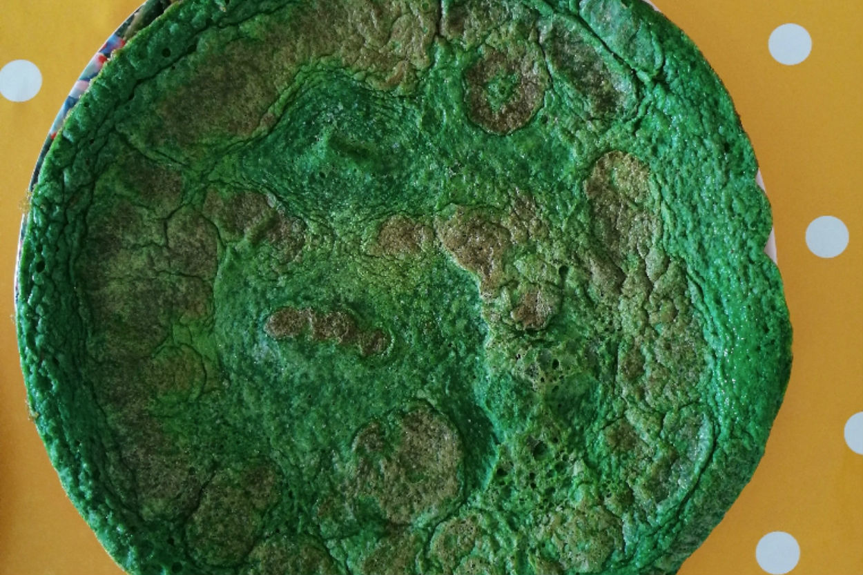 Çabucak Hazırlanan: Yeşil Omlet