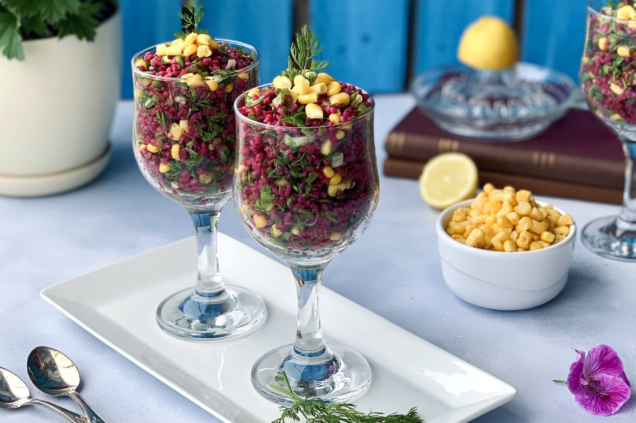 Hem Göze Hem Mideye: Şalgamlı Bulgur Salatası