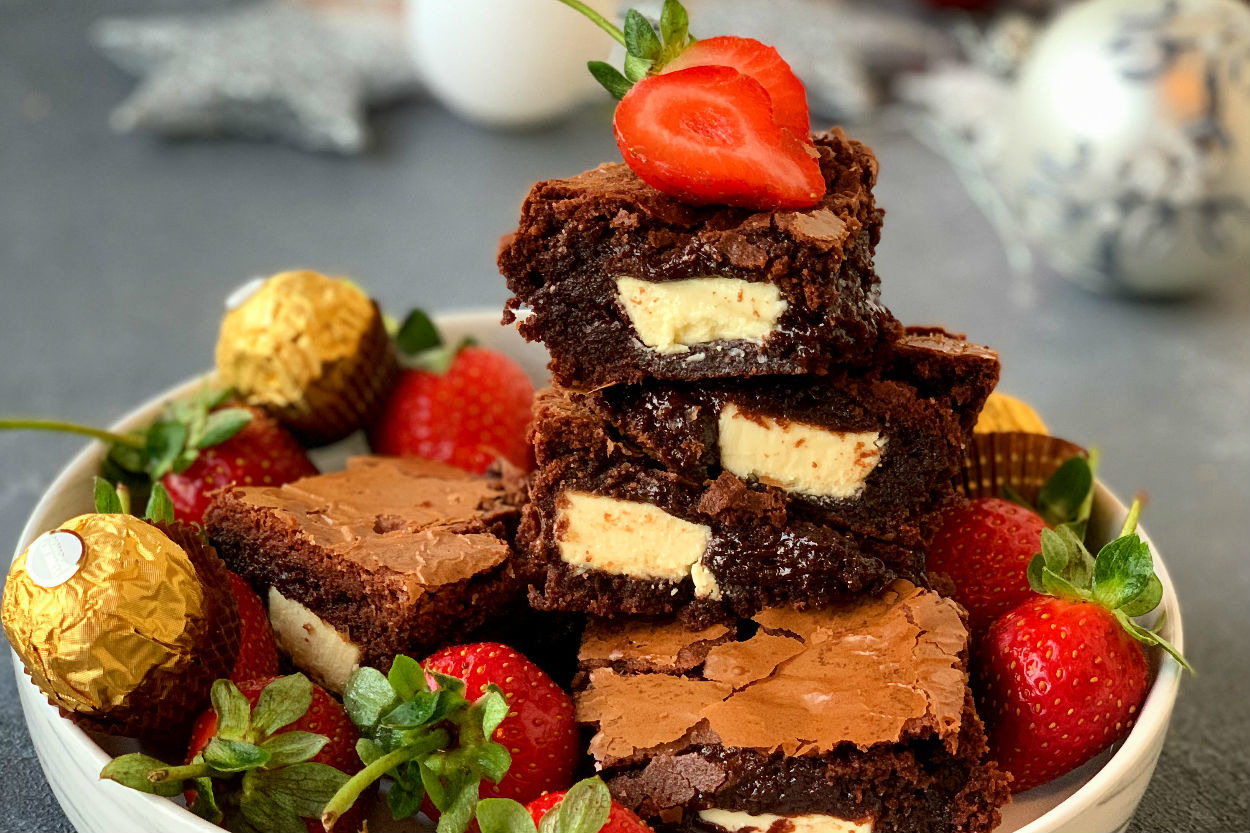 İçi Lezzet Dolu: Beyaz Çikolatalı Brownie
