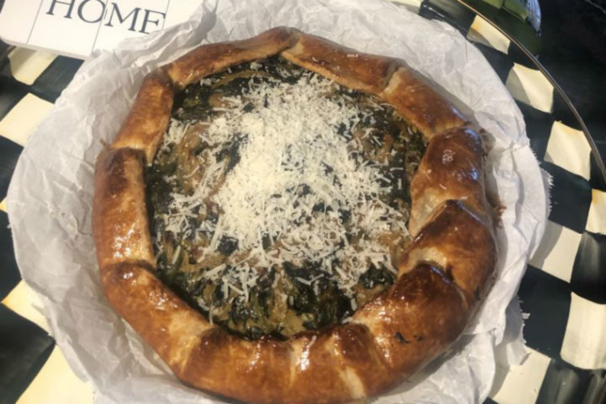 Davet Sofralarına: Ispanaklı&Peynirli Galette