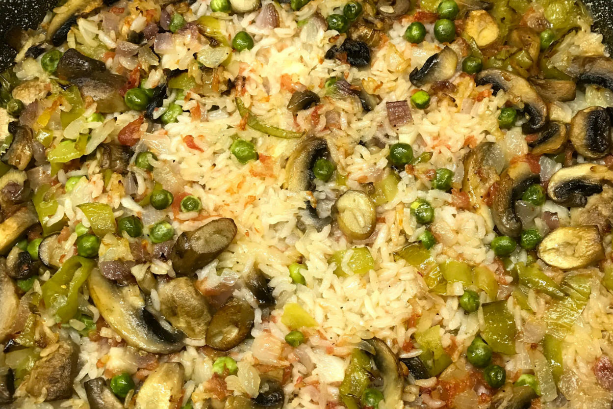 İspanya'dan Geliyor: Sebzeli Paella