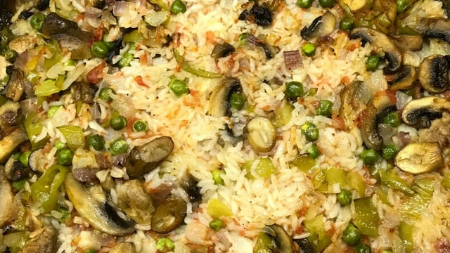 İspanya'dan Geliyor: Sebzeli Paella