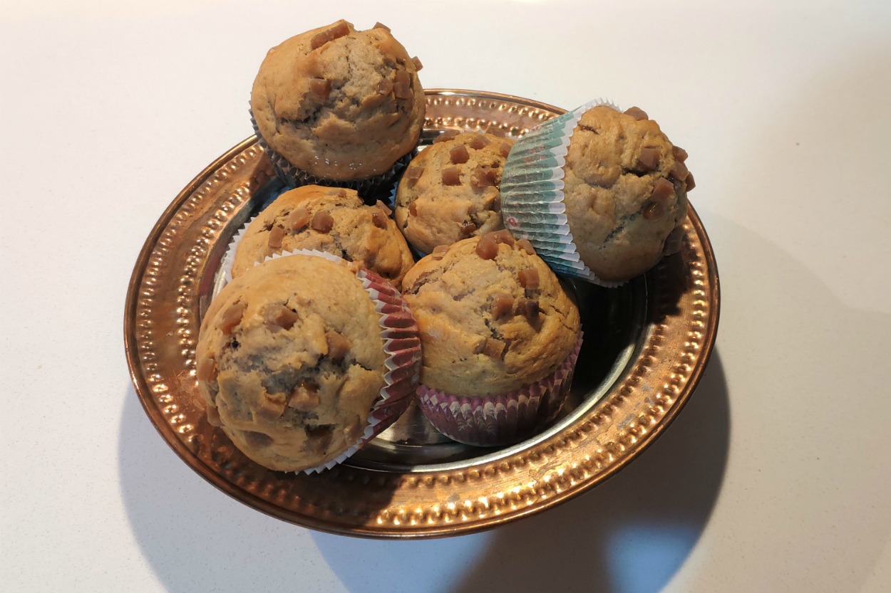 Hem Damaklara Hem Gözlere Şölen: Karamelli Muffin