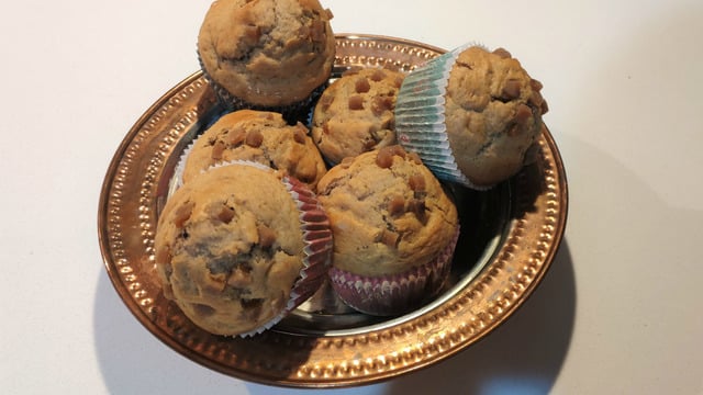 Hem Damaklara Hem Gözlere Şölen: Karamelli Muffin