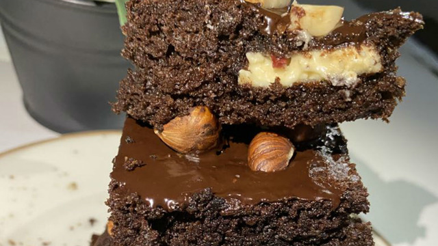 Lezzeti Şahane: Beyaz Çikolatalı Fit Brownie