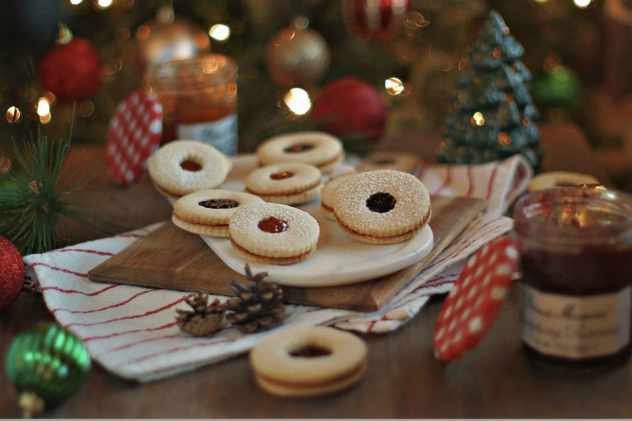 Reçel Dolu: Linzer Kurabiye