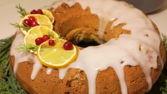 Kış Günlerine: Limonlu Cevizli Kek