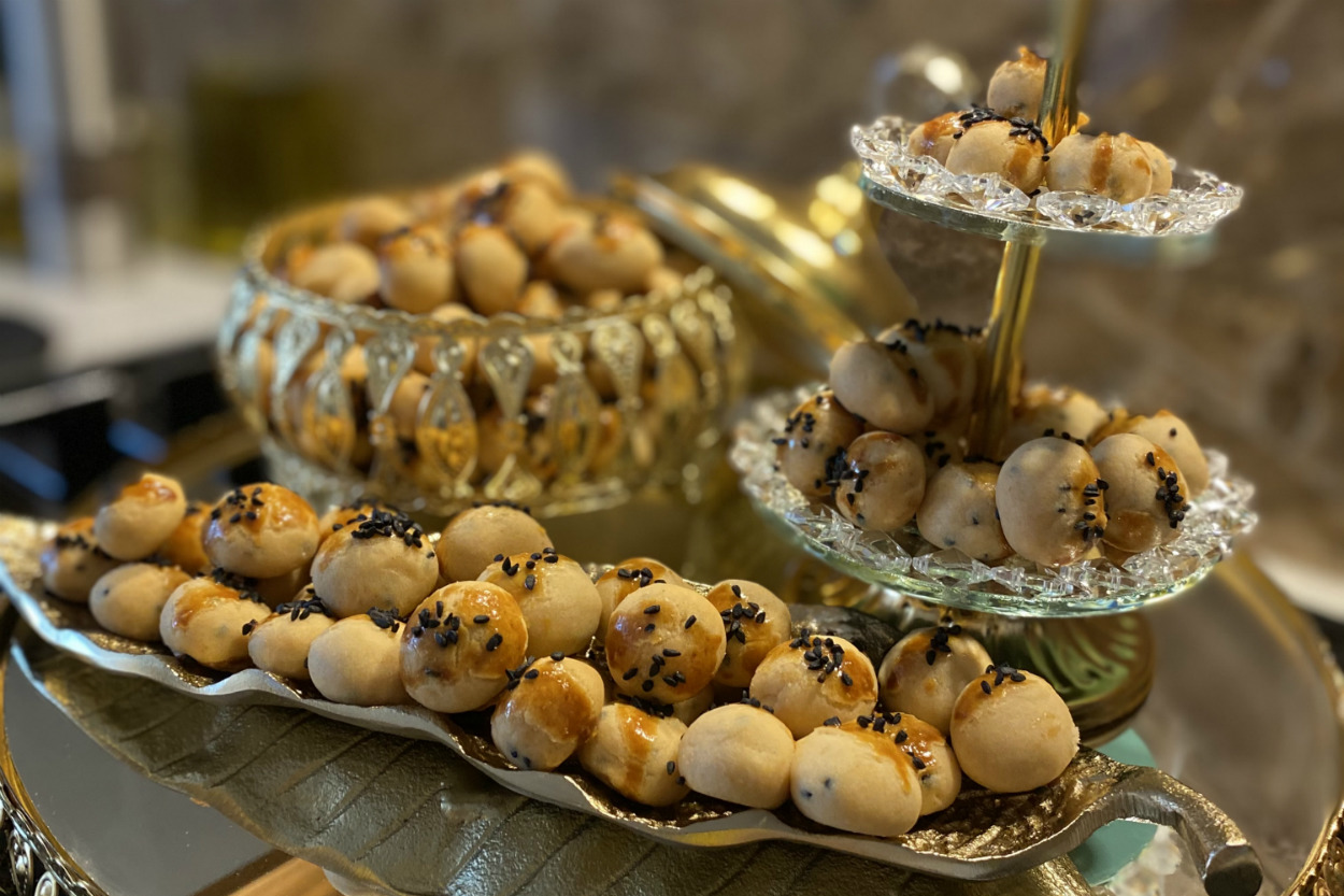 Mini Mini: Çörek Otlu Misket Kurabiye