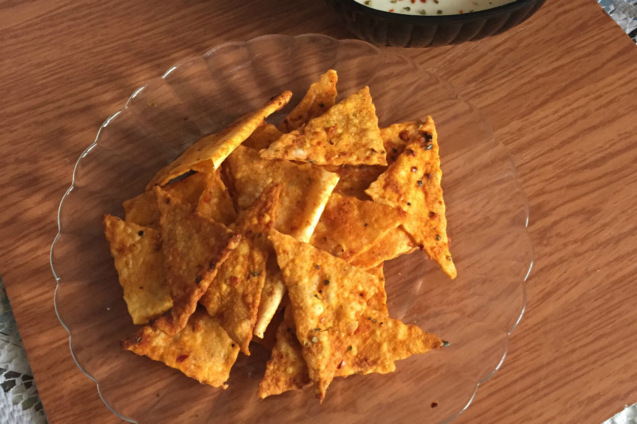 Fırında Hazırlanır: Yufkadan Cips