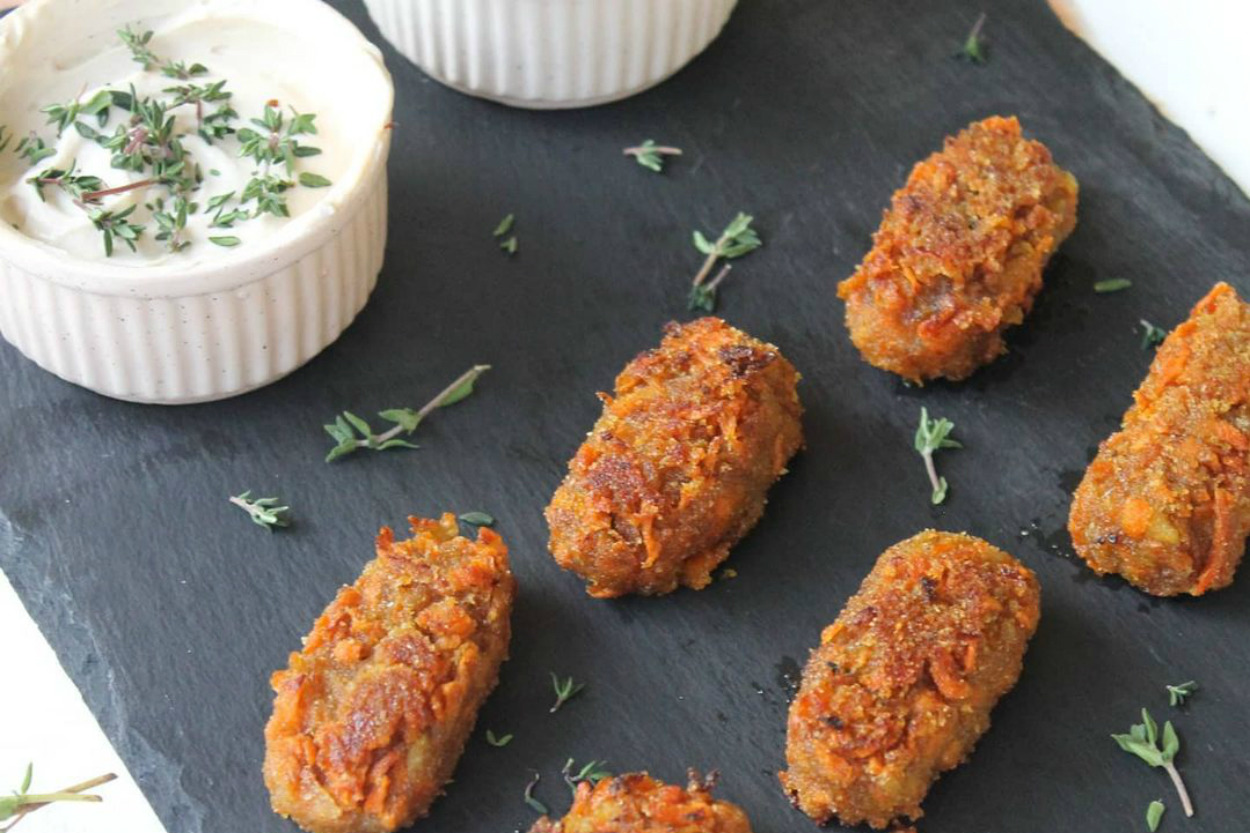 Yılbaşı Sofrası Alternatifi: Fıstık Ezmeli Havuç Kroket