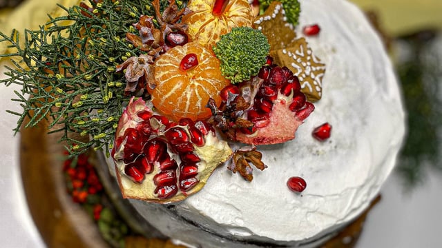 Kış Meyveleriyle: Yeni Yıl Pastası