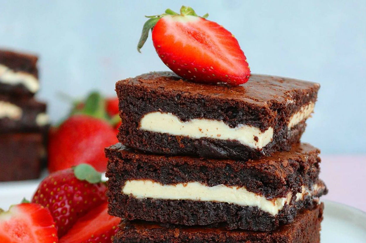 Tam Kıvamında: Beyaz Çikolatalı Browni