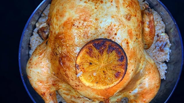 Tüm Aromalar Harmanlanır: İç Pilavlı Tavuk