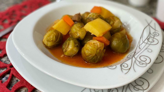 Sağlıklı Öğün: Etli Brüksel Lahanası