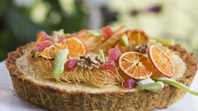 Aroma Dolu: Portakal Kremalı Kadayıf Tart