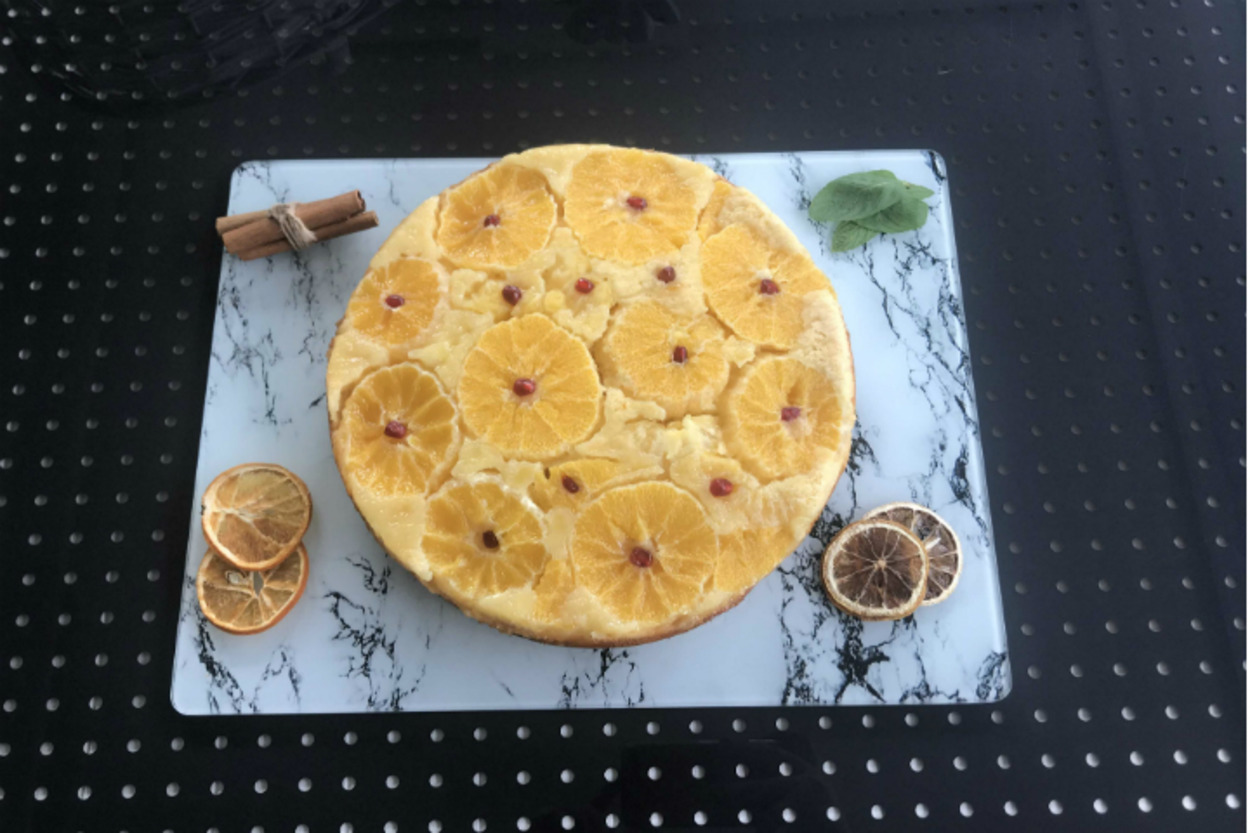 Pratik ve Leziz: Portakallı Ters Yüz Kek