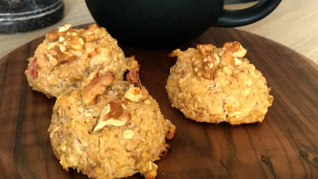 Rafine Şeker Yok: Portakallı Lorlu Fit Kurabiye