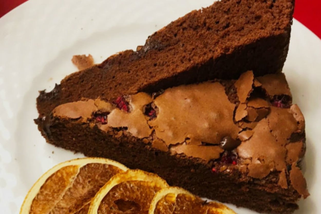 Çikolata Sevenlere: Frambuazlı Brownie