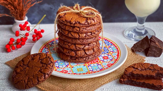Tadınca Unutulmayacak: Çikolatalı Brownie Kurabiye