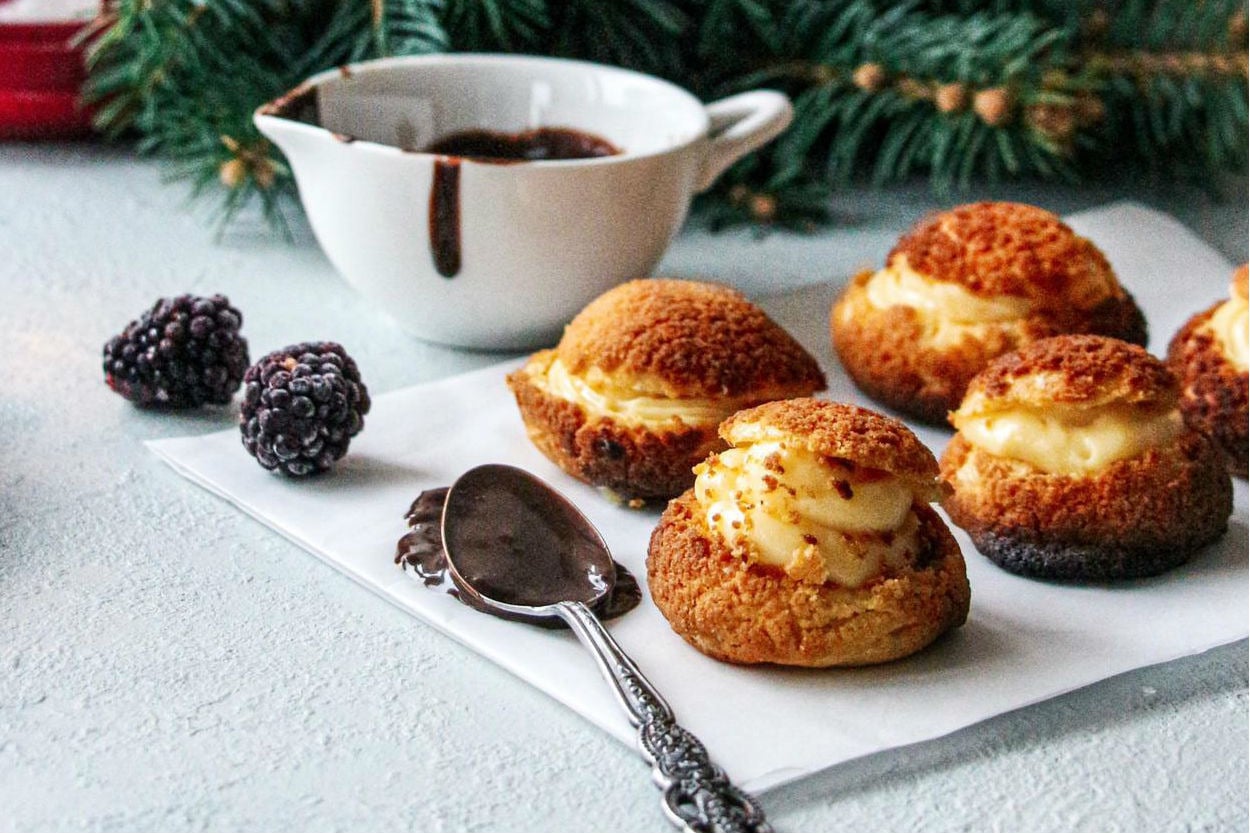 Puf Puf Olanından: Çıtır Profiterol Topları