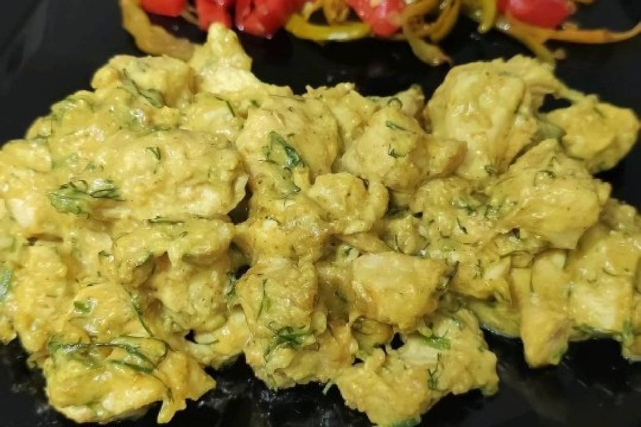 Ev Yapımı Sosuyla: Köri Soslu Fit Tavuk