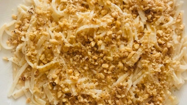 Kurtarıcı Yemeği: Ev Yapımı Cevizli Makarna