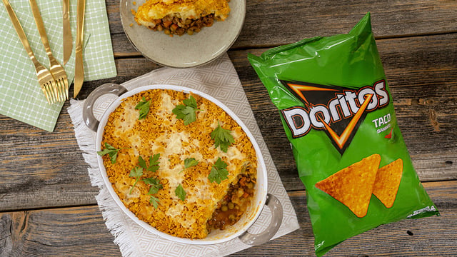 Kat Kat Lezzet: Doritos Kaplamalı Çoban Payı