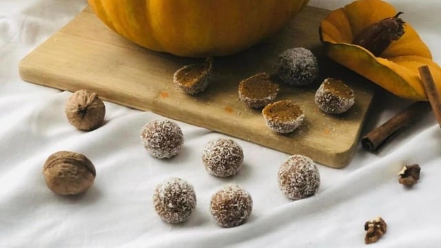 Kabak Tatlısı Tadında: Bal Kabaklı Mini Toplar