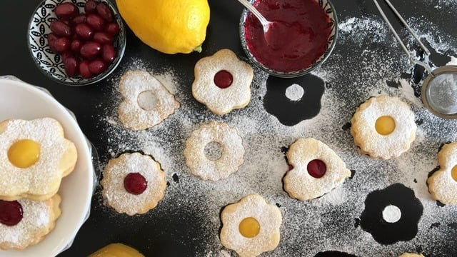 Hazırlaması Ayrı Keyifli: Linzer Kurabiye