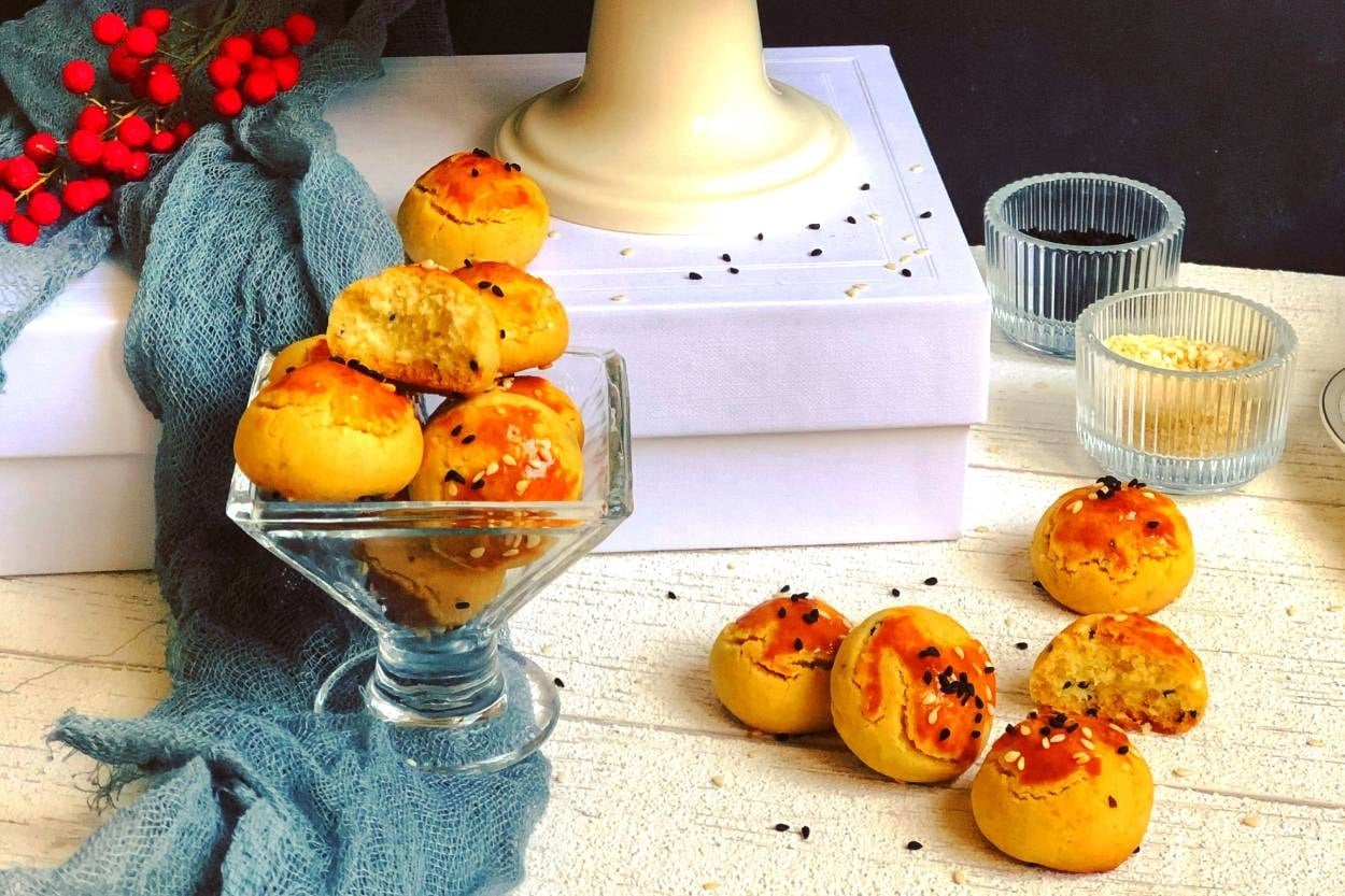 Kıyır Kıyır: Çörek Otlu Susamlı Tuzlu Kurabiye