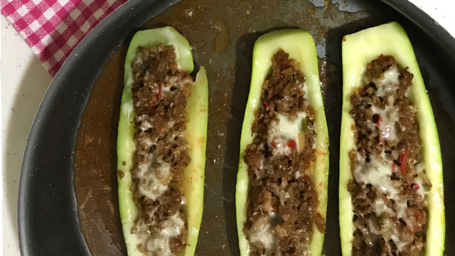 Kabağın En Güzel Hali: Kıymalı Kabak Sandal