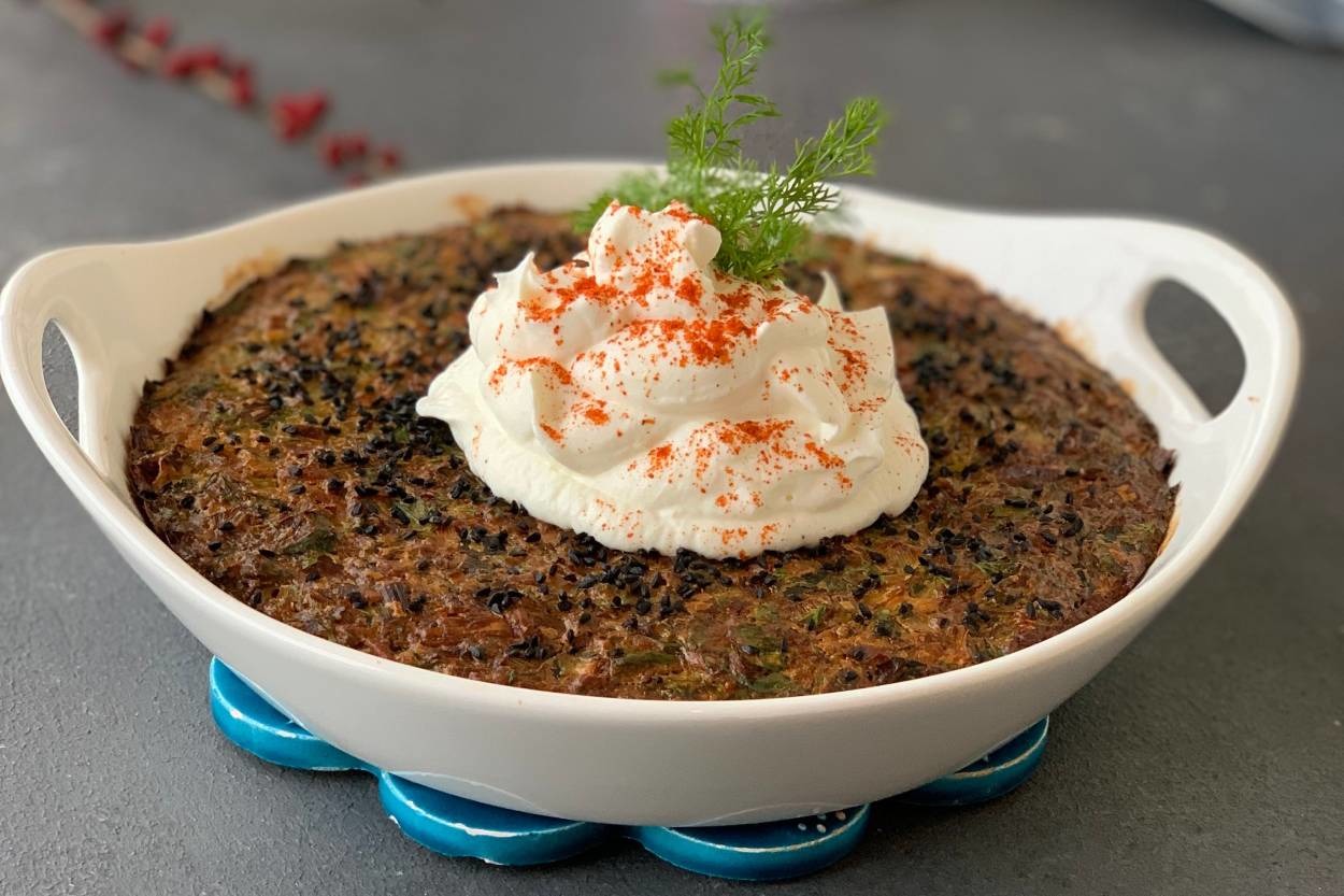Herkes Çok Sevecek: Fırında Otlu Pırasa Mücver