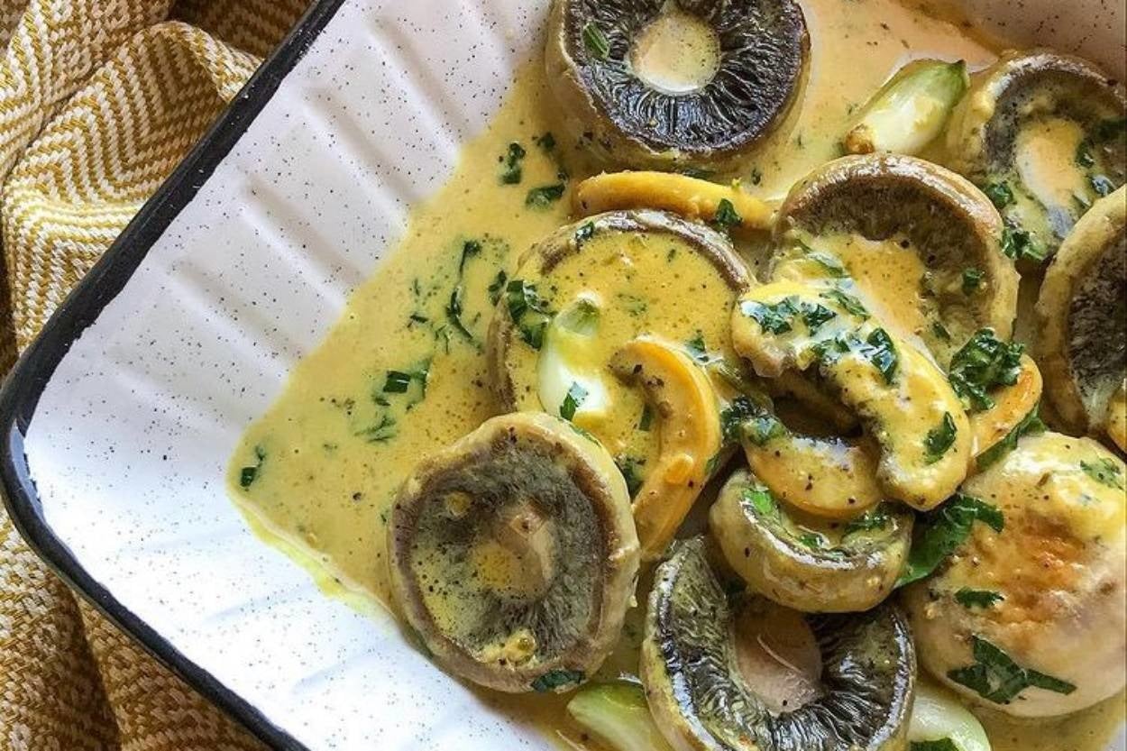 Enfes Uyumuyla: Limonlu Kremalı Mantar