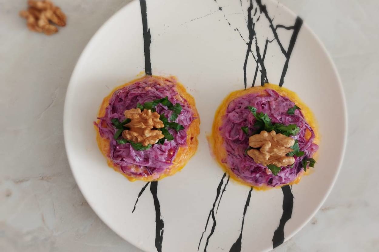 Masanıza Renk Katın: Çift Renkli Meze