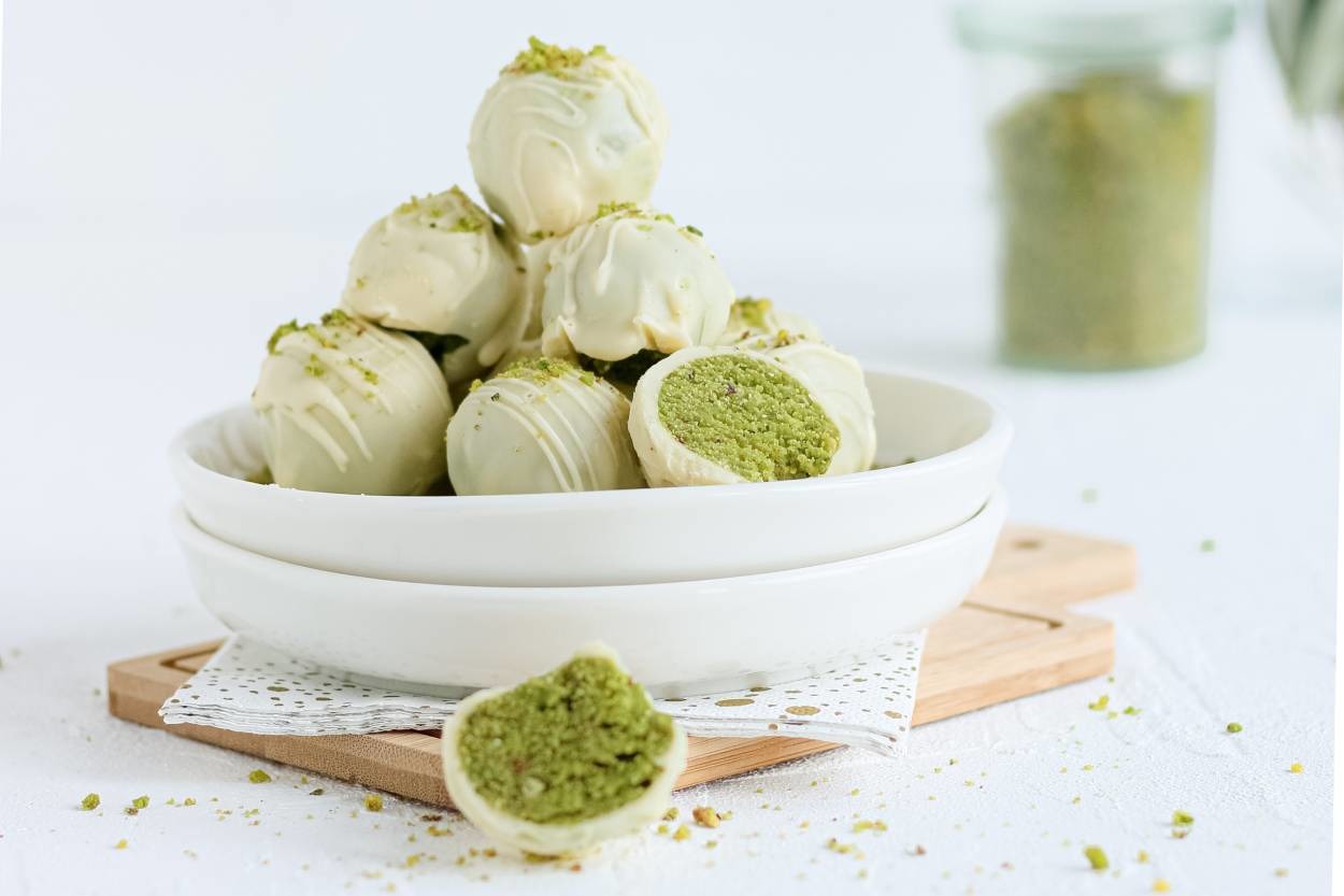 Glutensiz, Rafine Şekersiz: Mini Baklava Topları