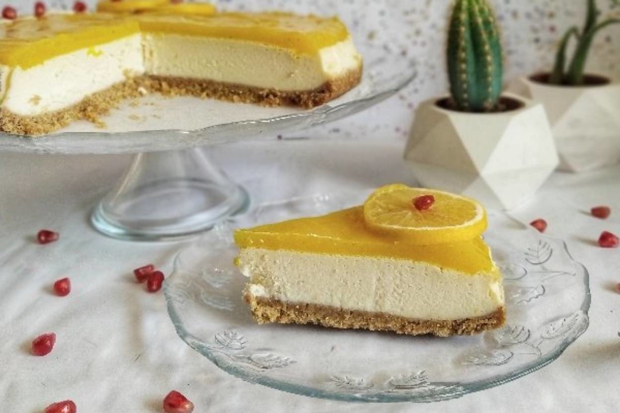 Çatlamadan Hazırlanan: Limon Kremalı Cheesecake