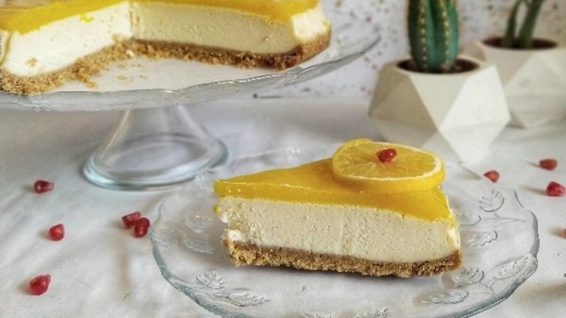 Çatlamadan Hazırlanan: Limon Kremalı Cheesecake