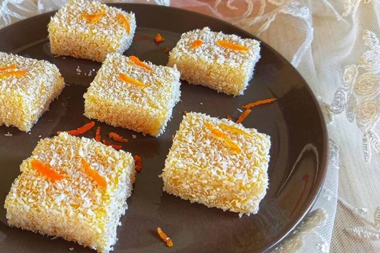 Sadece 3 Malzemeli: Portakallı Lokum