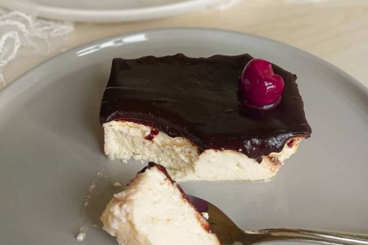 Yumuşacık Kıvamıyla: Fit San Sebastian Cheesecake
