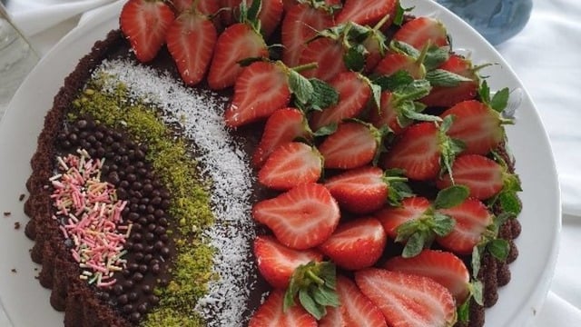 Her Dilimi Lezzetli: Çikolatalı Tart Kek
