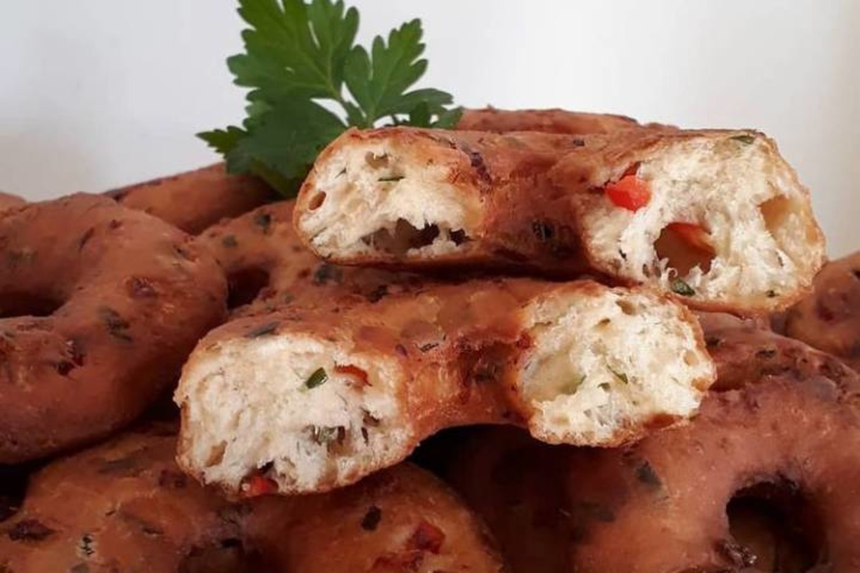 Yağ Çekmeyen: Sebzeli Pişi